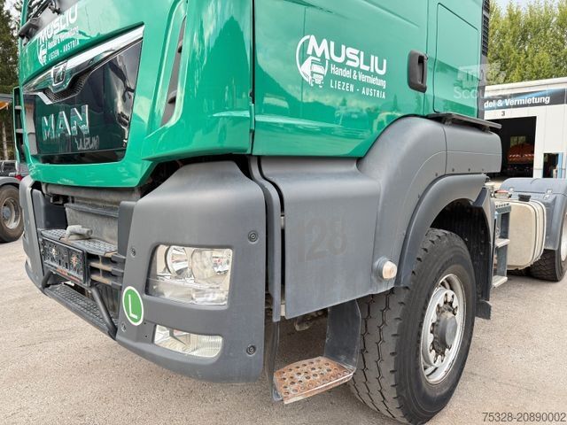 Standardowy ciągnik siodłowy MAN TGS 18.480 4X4H Kipphydraulik Pritarder