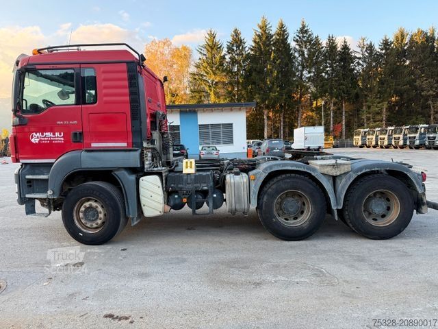 Standardowy ciągnik siodłowy MAN TGS 33.480 6x4 BB Schalter Retarder Wechsel hydr