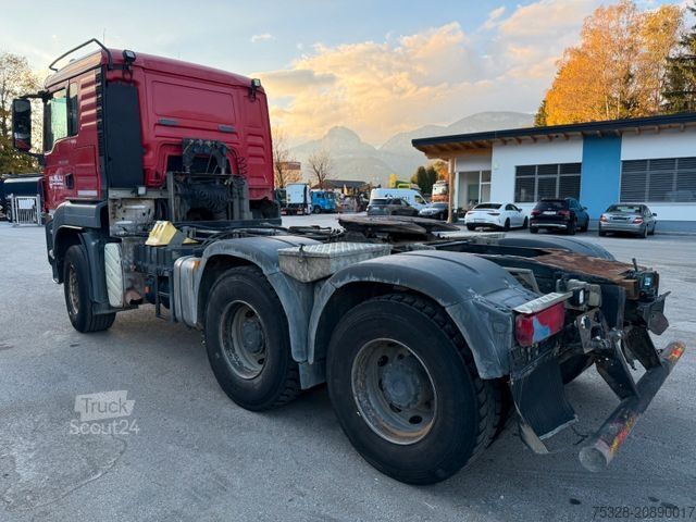 Standardowy ciągnik siodłowy MAN TGS 33.480 6x4 BB Schalter Retarder Wechsel hydr