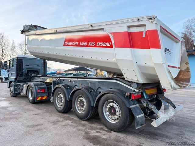 Standardowy ciągnik siodłowy MAN TGS 18.500 4X4 H Pritarder + Schwarzmüller Alu