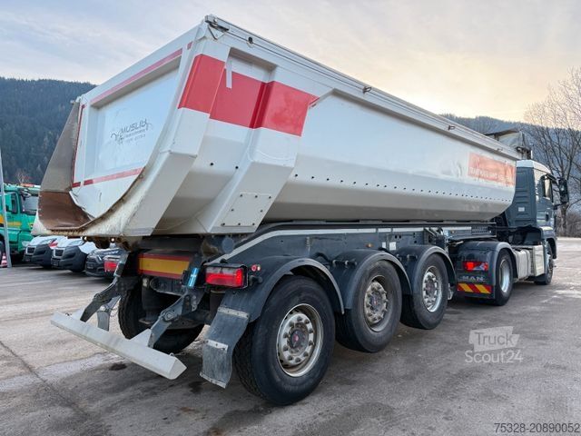 Standardowy ciągnik siodłowy MAN TGS 18.500 4X4 H Pritarder + Schwarzmüller Alu