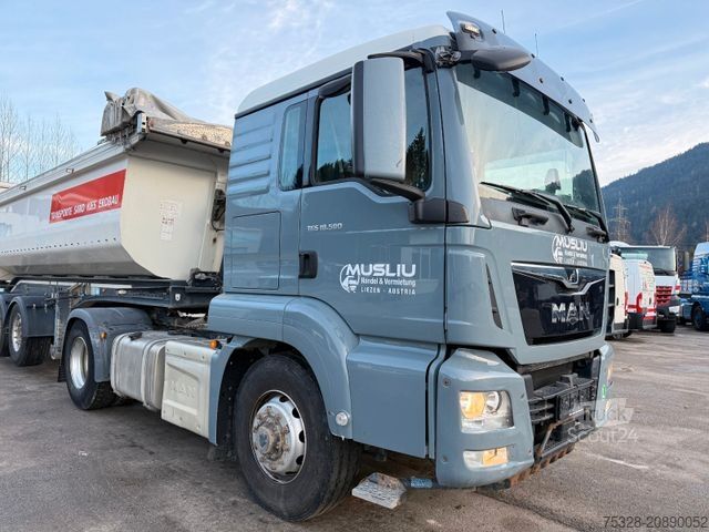 Standardowy ciągnik siodłowy MAN TGS 18.500 4X4 H Pritarder + Schwarzmüller Alu