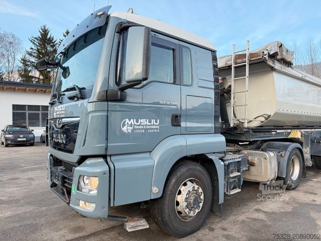 Standardowy ciągnik siodłowy MAN TGS 18.500 4X4 H Pritarder + Schwarzmüller Alu