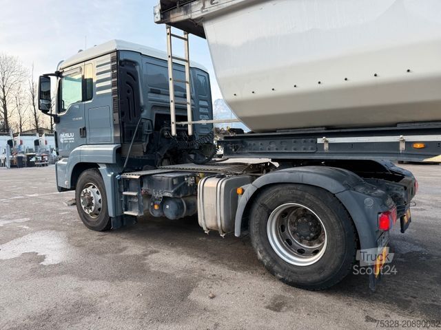 Standardowy ciągnik siodłowy MAN TGS 18.500 4X4 H Pritarder + Schwarzmüller Alu