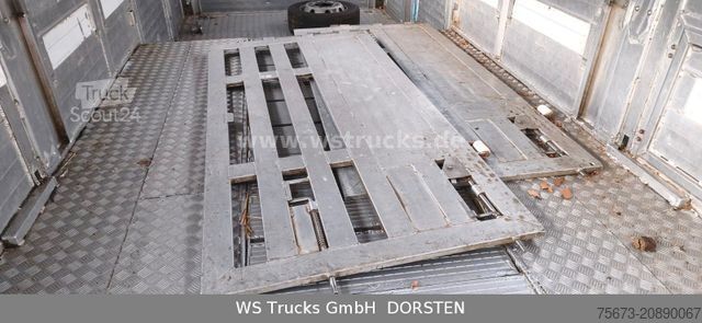 Remorque de transport de chevaux MENKE-JANZEN Tandem 3 Achsen 2 Stock Eigenes Aggregat