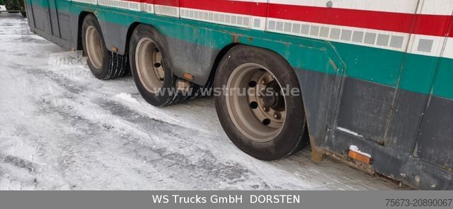 Remorque de transport de chevaux MENKE-JANZEN Tandem 3 Achsen 2 Stock Eigenes Aggregat