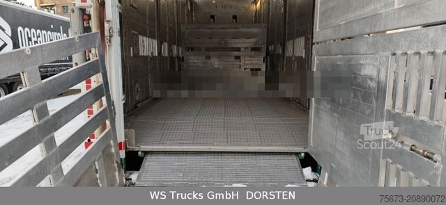 Remorque de transport de chevaux MENKE-JANZEN Tandem 3 Achsen | 2 Stock | Hubdach | Aggregat