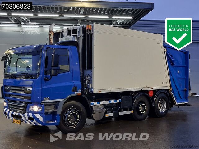 Çöp toplama aracı DAF CF75.250 6X2 NL-Truck Haller Zoeller M21X2LC St...