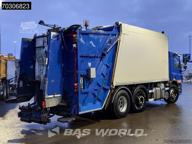 Çöp toplama aracı DAF CF75.250 6X2 NL-Truck Haller Zoeller M21X2LC St...