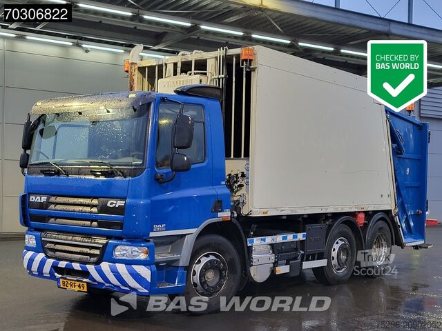 Çöp toplama aracı DAF CF75.250 6X2 NL-Truck 21m3 Haller Zoeller M21 X...