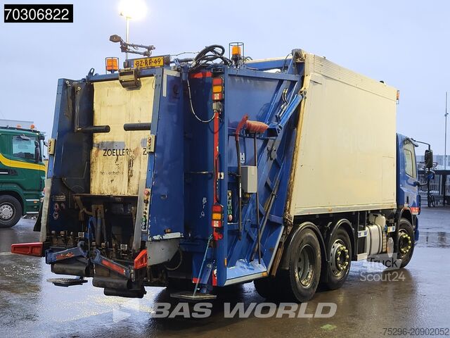 Çöp toplama aracı DAF CF75.250 6X2 NL-Truck 21m3 Haller Zoeller M21 X...