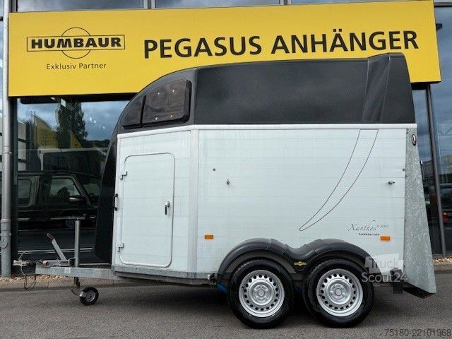 Paardentransportaanhanger HUMBAUR XANTHOS Aero 2 Pferdehänger ALU SK 2,4t 1Hd.