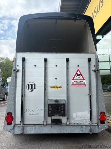 Paardentransportaanhanger HUMBAUR XANTHOS Aero 2 Pferdehänger ALU SK 2,4t 1Hd.