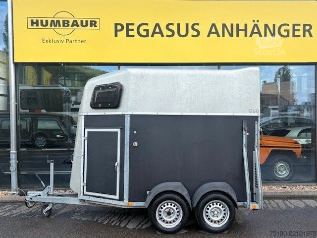 Paardentransportaanhanger BÖCKMANN DUO Pferdeanhänger 2t. Sattelkammer