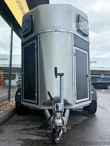 Paardentransportaanhanger BÖCKMANN DUO Pferdeanhänger 2t. Sattelkammer