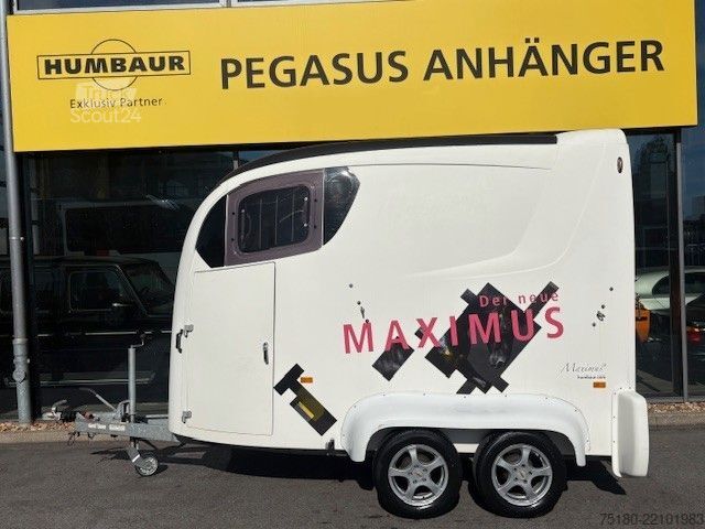 Paardentransportaanhanger HUMBAUR Maximus 2 Pferdeanhänger Vollpolyester 2,7t