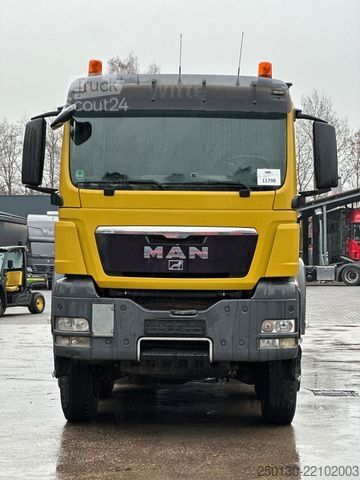 Camion-benne tricar MAN TGS 35.480 8x6BB Meiller Bordmatik *TOP*