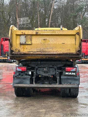 Camion-benne tricar MAN TGS 35.480 8x6BB Meiller Bordmatik *TOP*