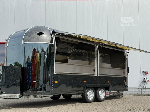 Myyntitraileri ESSELMANN Foodtruck 6000 ähn. Airstream Black