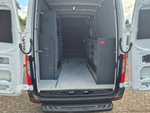 Højt tag varevogn MERCEDES-BENZ Sprinter Kasten 314 CDI*Regale *