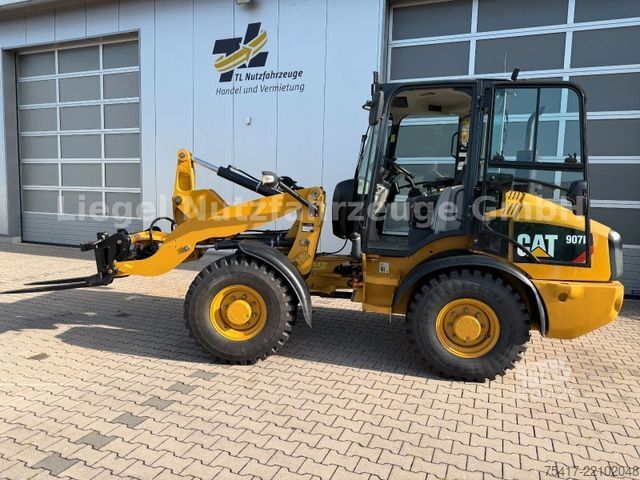 Hjullæsser CATERPILLAR 907H*neuer Originalmotor*neuer KD*Schnellwechsle