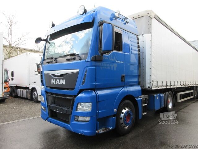 Standardowy ciągnik siodłowy man TGX 18.480 SZM 4x2 LL Retarder