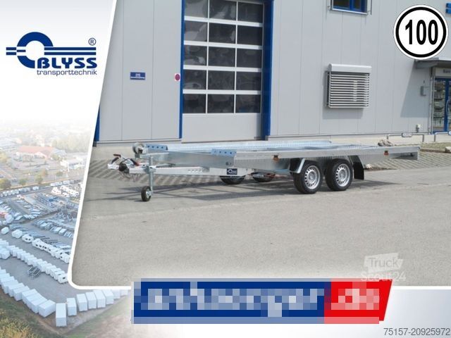 Rimorchio trasporta auto SARIS Mars VDI Autotransporter 450x210cm 2700kgGG