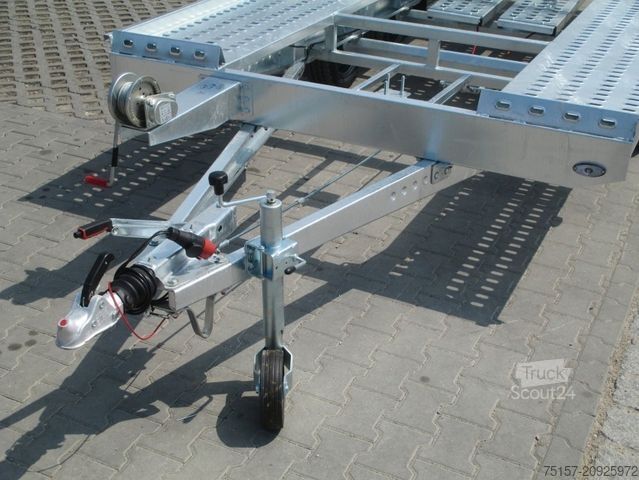 Rimorchio trasporta auto SARIS Mars VDI Autotransporter 450x210cm 2700kgGG