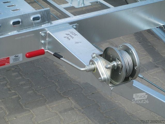 Rimorchio trasporta auto SARIS Mars VDI Autotransporter 450x210cm 2700kgGG