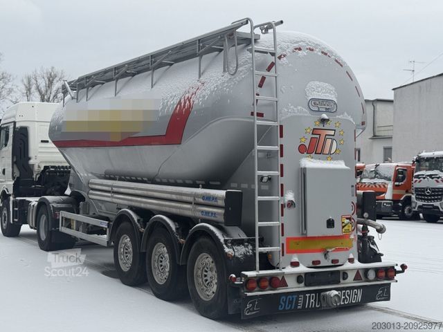 Semirreboque silo FELDBINDER O.ME.P.S Silo Auflieger 39 m³ 3 Achs