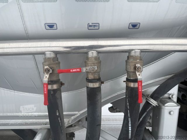 Semirreboque silo FELDBINDER O.ME.P.S Silo Auflieger 39 m³ 3 Achs