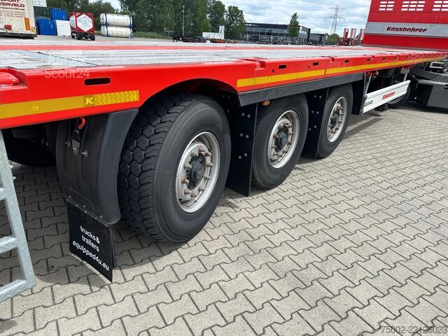 Plataforma remolque Kässbohrer LOWBED new and unused Heavy-Duty flatbed / 690c...