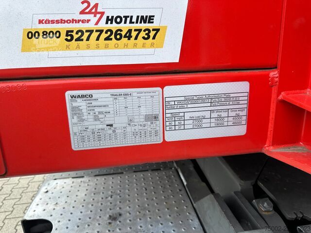 Plataforma remolque Kässbohrer LOWBED new and unused Heavy-Duty flatbed / 690c...