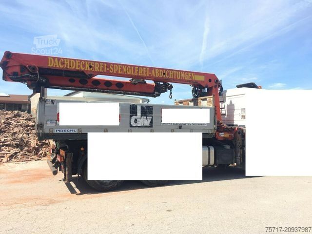 Billenő teherautó PALFINGER JUST CRANE PK 28000 + Fernbedienung + Seilwinde