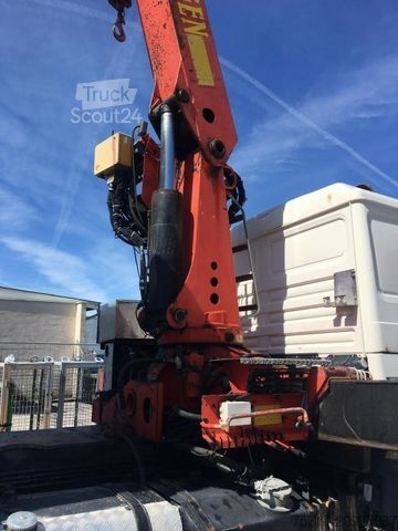 Billenő teherautó PALFINGER JUST CRANE PK 28000 + Fernbedienung + Seilwinde