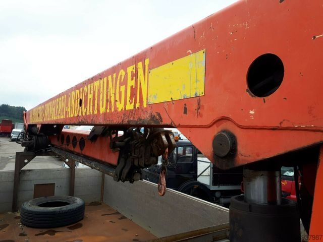 Billenő teherautó PALFINGER JUST CRANE PK 28000 + Fernbedienung + Seilwinde
