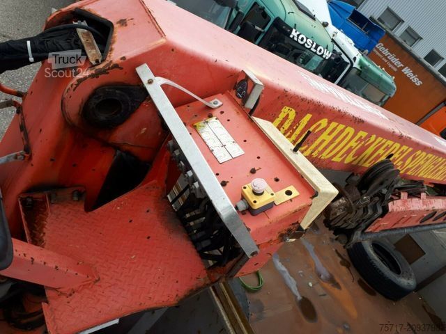 Billenő teherautó PALFINGER JUST CRANE PK 28000 + Fernbedienung + Seilwinde