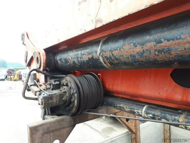 Billenő teherautó PALFINGER JUST CRANE PK 28000 + Fernbedienung + Seilwinde