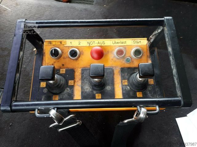 Billenő teherautó PALFINGER JUST CRANE PK 28000 + Fernbedienung + Seilwinde