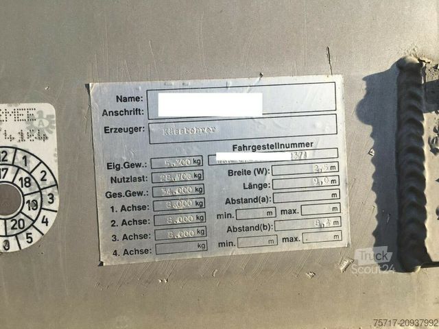 Silos polpriklopnik KÄSSBOHRER 2 Stück, guter Zustand, Allu