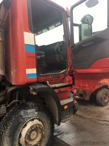 Саміоскид SCANIA 124 400,6x4,Stahlmulde,EURO2,Differnzial problem