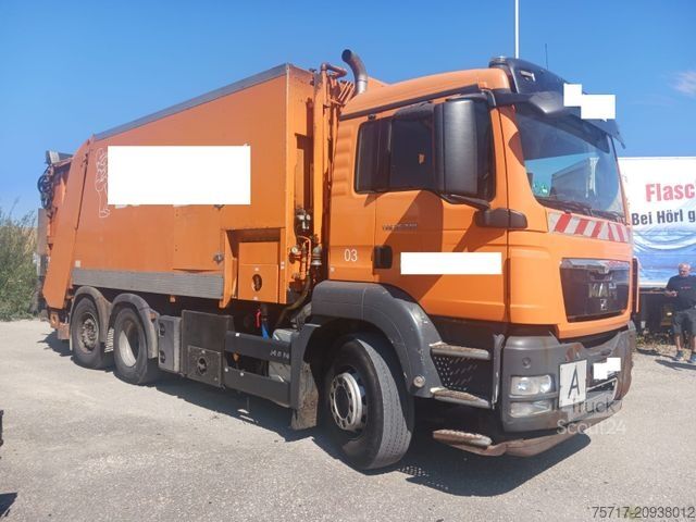 Müllwagen MAN TGS 26.320, 6x2, German