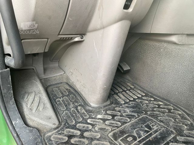 Вантажівка з платформою і тентом DAF LF 260 FA, GERMAN, EURO6, Schlafkabine