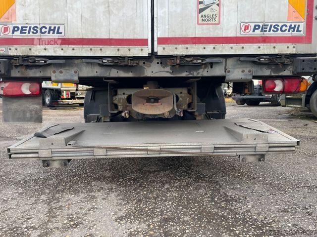 Вантажівка з платформою і тентом DAF LF 260 FA, GERMAN, EURO6, Schlafkabine