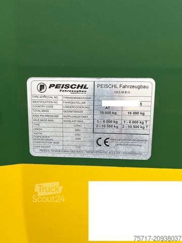 Вантажівка з платформою і тентом DAF LF 260, EURO6