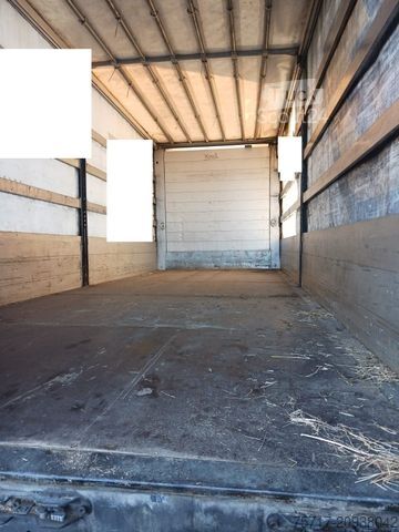 Valníkový nákladní automobil s plachtou DAF LF 260 FA, GERMAN, EURO6, Schlafkabine