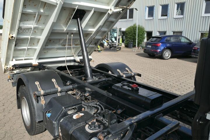 Kippi pakettiauto MITSUBISHI 7C18 FUSO 4x2, Meiller, DOKA, Klima, AHK, 95tkm