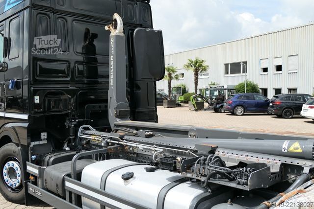 Roll-off-kippi kuorma-auto DAF XF 530 6x2, Meiller RS 21.70, Lenk-Lift,Intarder