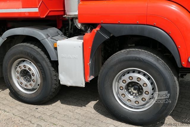 Kippiauto MAN 41.510 TGS 8x4, Stahl, 17m³, Klima, Navi, 113tkm