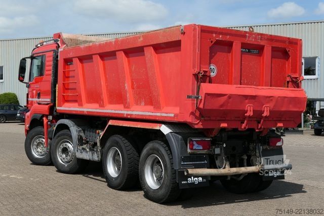 Kippiauto MAN 41.510 TGS 8x4, Stahl, 17m³, Klima, Navi, 113tkm